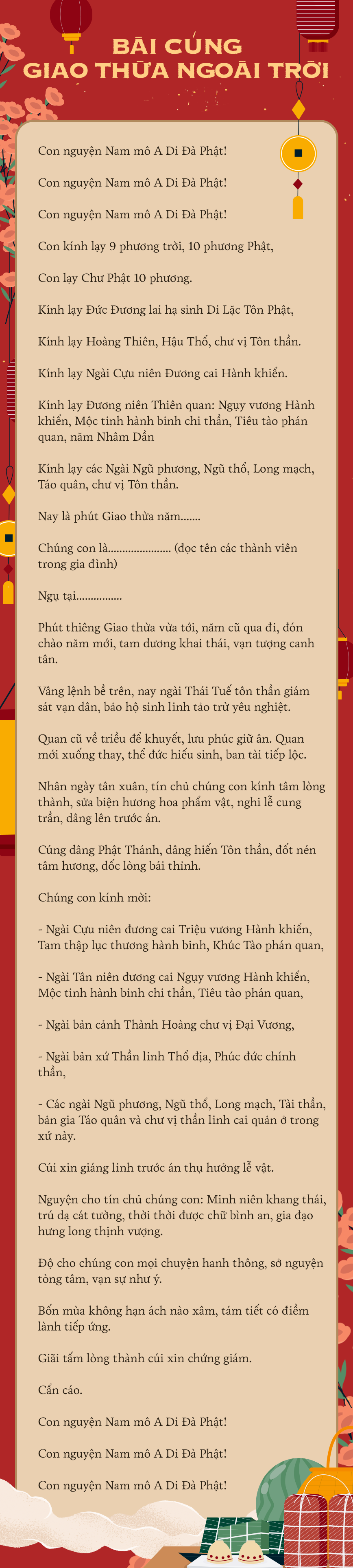 Văn Khấn Giao Thừa Ngoài Trời Ngắn Gọn Gallery 2