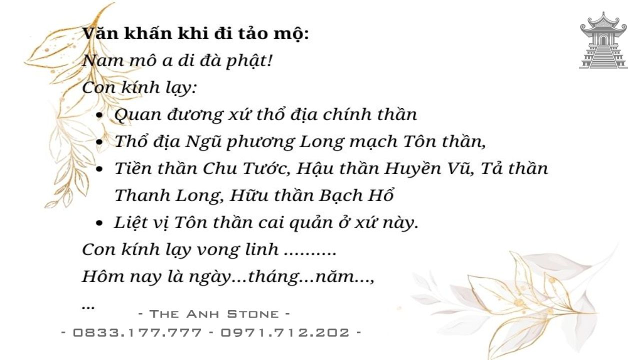 Văn Khấn Mời Ông Bà Về Ăn Tết Ngoài Mộ Chuẩn Nhất