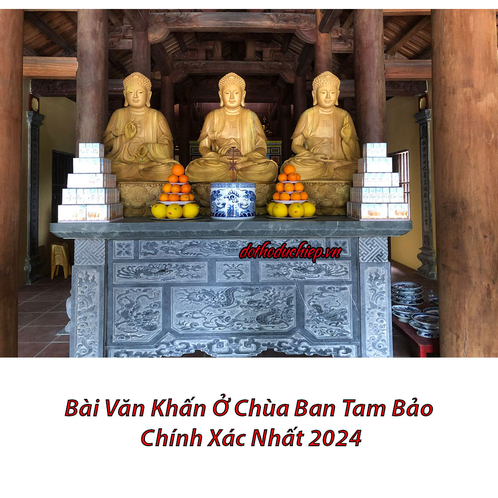 Văn Khấn Tam Bảo Ở Chùa Gallery 1