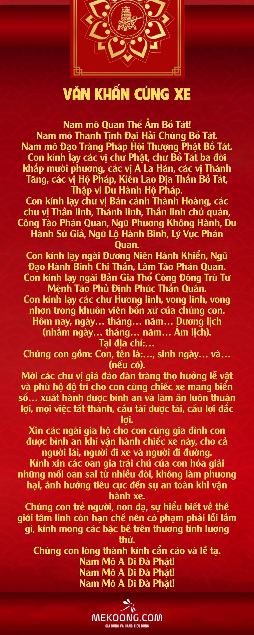 Văn Khấn Trước Khi Xuất Hành Gallery 1