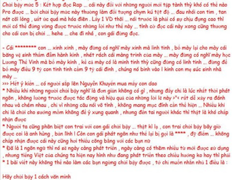 Văn Mẫu Chửi Nhau Cực Mạnh - Tuyệt Chiêu "Nổ Tung" Đối Thủ Gallery 1