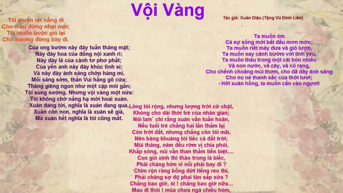 Vội Vàng Văn Mẫu Gallery 2