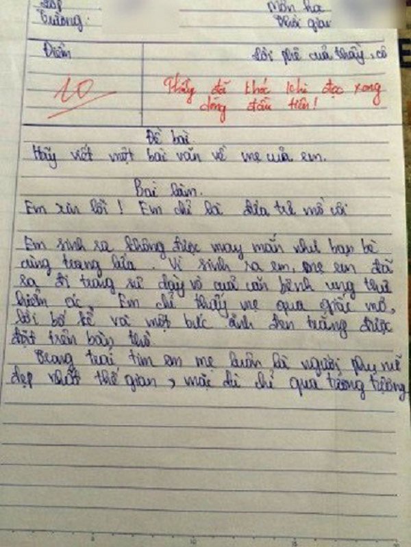 Văn Tả Mẹ Hay Nhất
