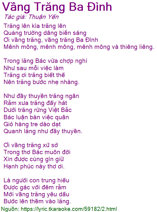 Vầng Trăng Ba Đình