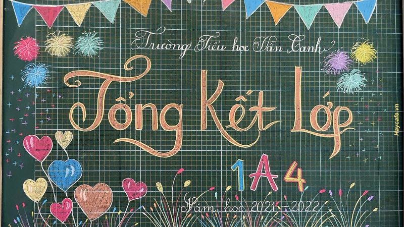 Vẽ Bảng Tổng Kết Cuối Năm: Hướng Dẫn Chi Tiết và Mẫu Bảng Xuất Sắc