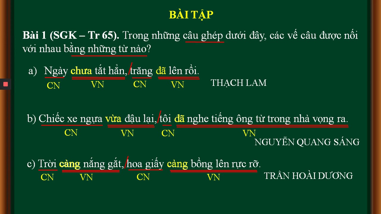 Vế câu là gì lớp 5?