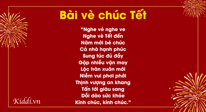 Vè Chúc Tết Mầm Non Hay Nhất