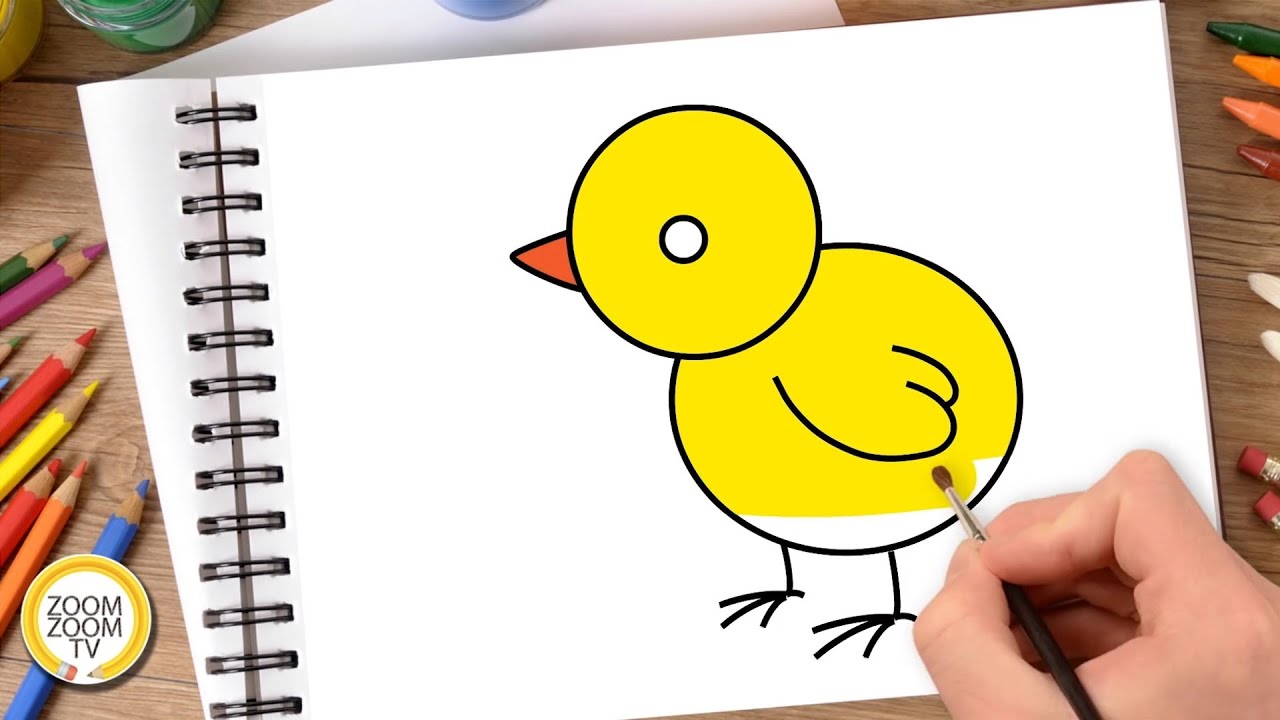 Cách Vẽ Con Vật Bằng Số Đơn Giản Gallery 1