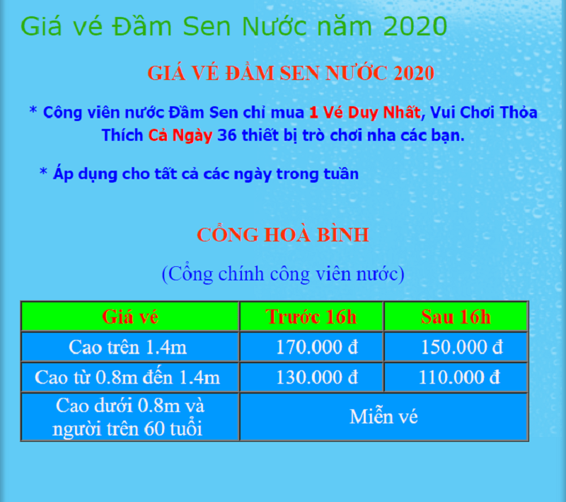 Vé Đầm Sen Bao Nhiêu? Gallery 2