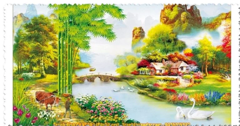 Tranh Lũy Tre Làng Gallery 1