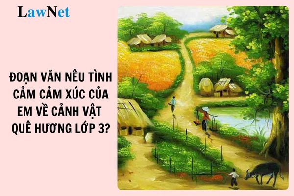 Tình cảm của em về cảnh vật quê hương Gallery 1