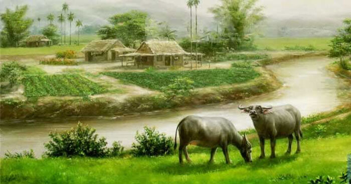 Tả cảnh thanh bình ở quê em Gallery 1