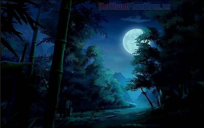 Hình Ảnh Trăng Buồn: Tĩnh Lặng Và Sâu Lắng Trong Vẻ Đẹp Huyền Bí Gallery 1