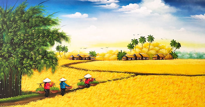 Tả cánh đồng quê hương em Gallery 1
