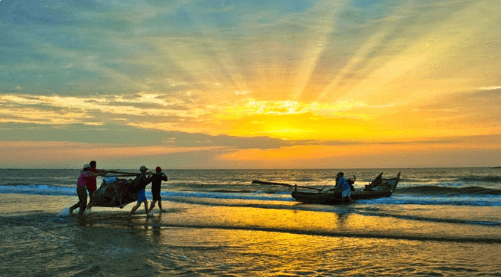 Cảnh Biển Buổi Sáng Hùng Vĩ và Thơ Mộng Gallery 1