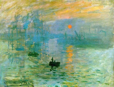 Bức Tranh Ấn Tượng Mặt Trời Mọc Gallery 1