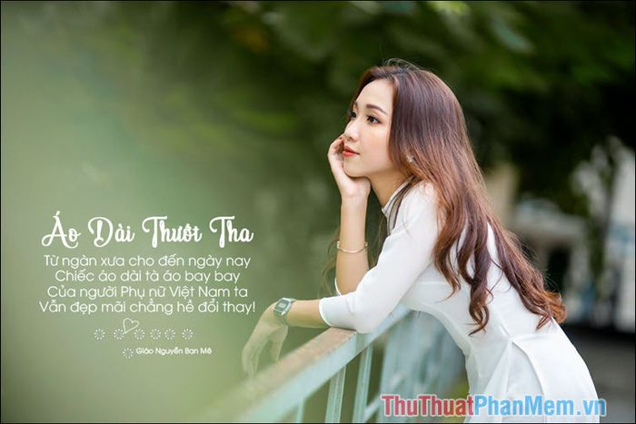 Thơ về Áo Dài Việt Nam Gallery 1