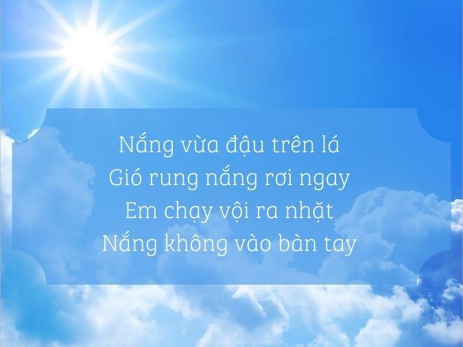 Thơ Về Nắng:  Tuyển Tập Thơ Hay Và Ý Nghĩa Gallery 1
