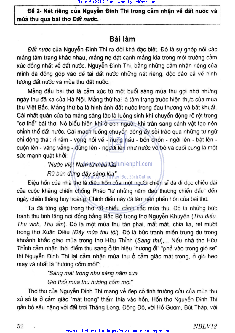 Cảm nhận về bài thơ Đất Nước đoạn 2 Gallery 2