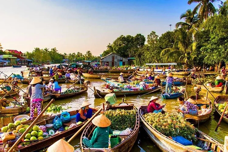 Thơ về Chợ nổi Cái Răng Gallery 1