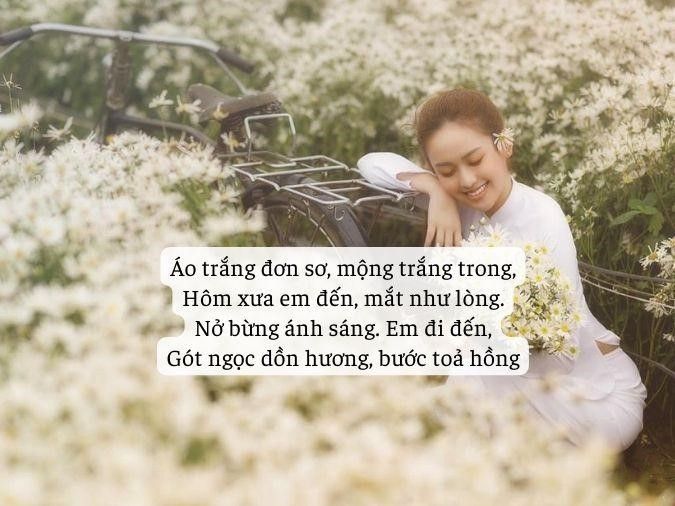 Thơ về Áo Trắng: Tuyệt tác tinh khôi trong từng vần thơ Gallery 1