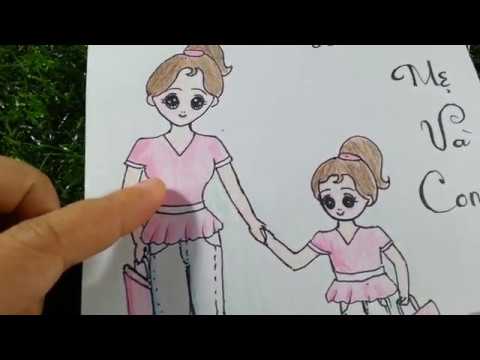 Vẽ Hai Mẹ Con: Hướng dẫn chi tiết và các ý tưởng sáng tạo