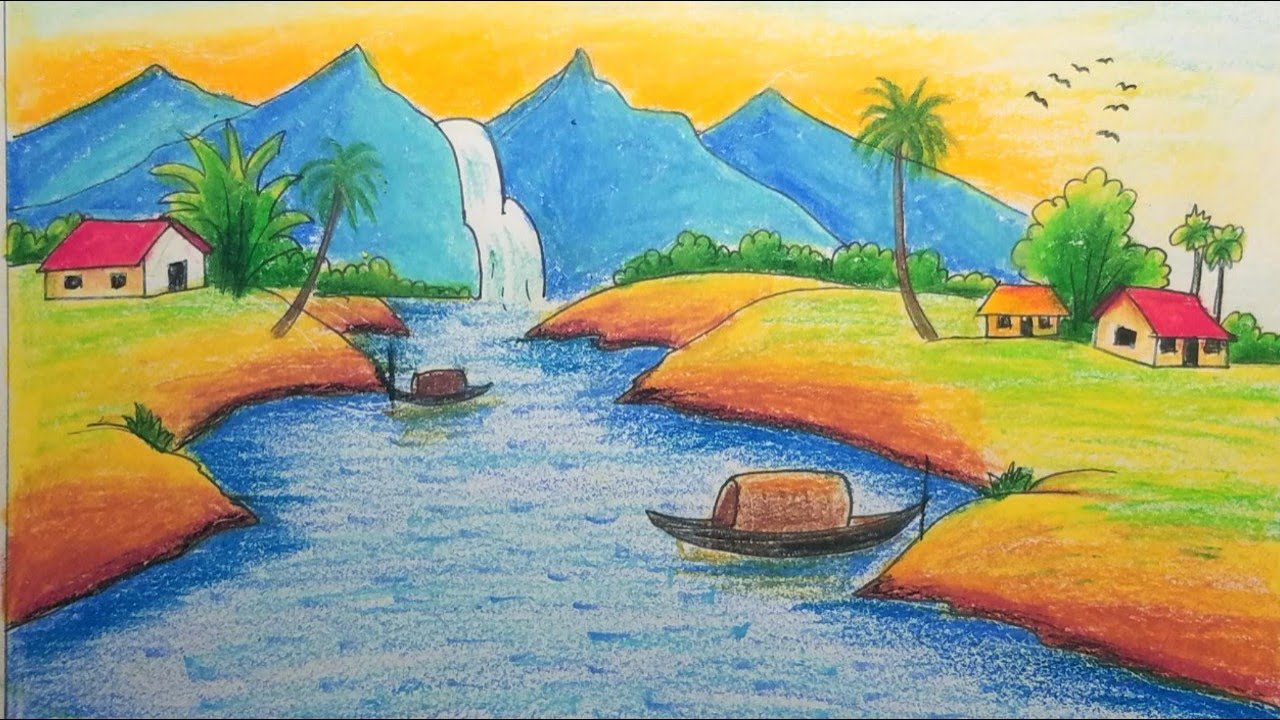 Vẽ Phong Cảnh Đẹp Nhất