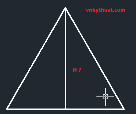 Vẽ Tam Giác Đều Trong CAD