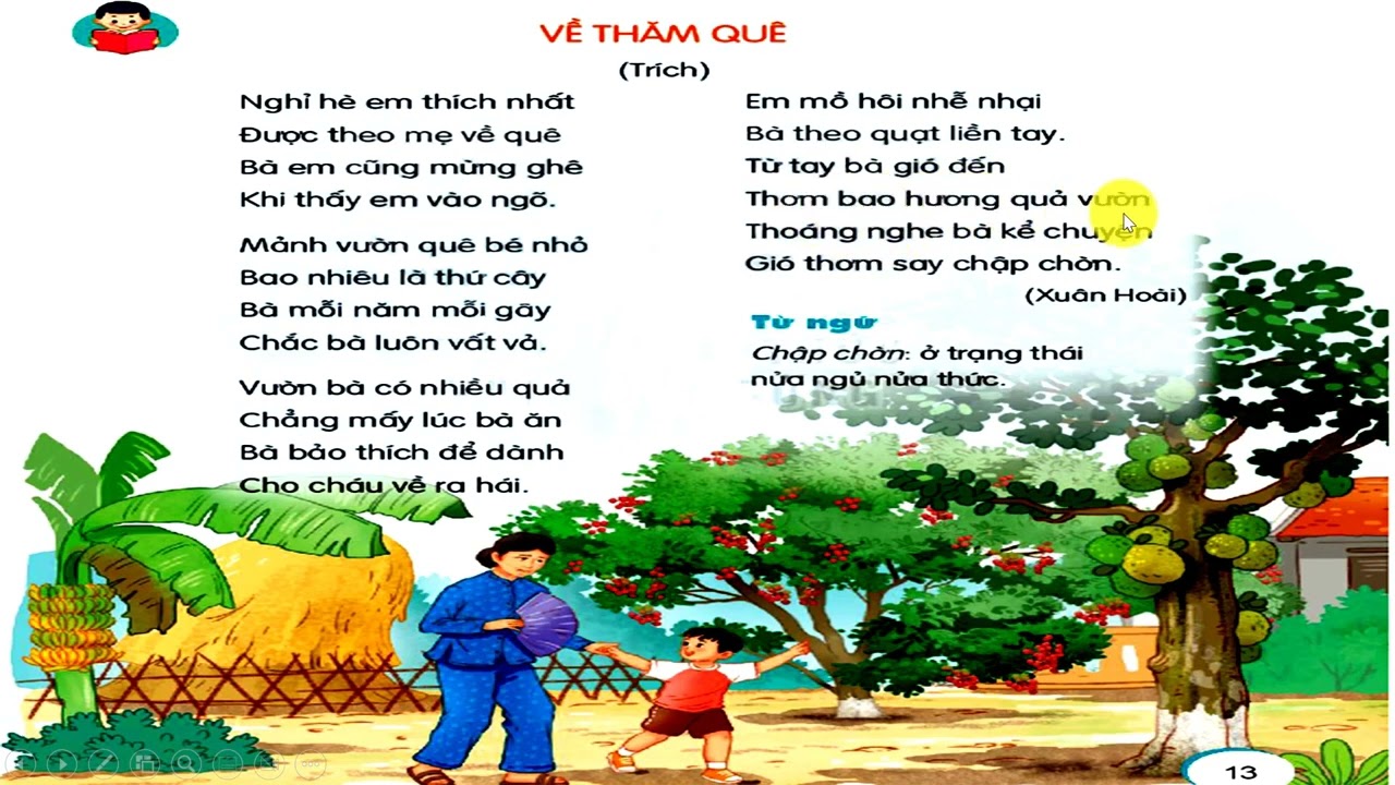 Về Thăm Quê - Tiếng Việt Lớp 3