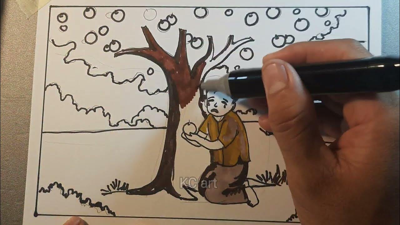 Vẽ Tranh Minh Họa Truyện Cổ Tích Cây Vú Sữa