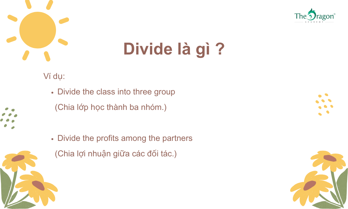 Divide Into Là Gì? Gallery 2