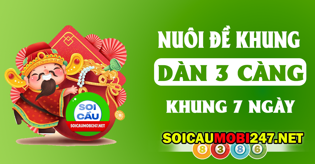 Dàn đề 3 càng nuôi tuần hiệu quả nhất Gallery 2