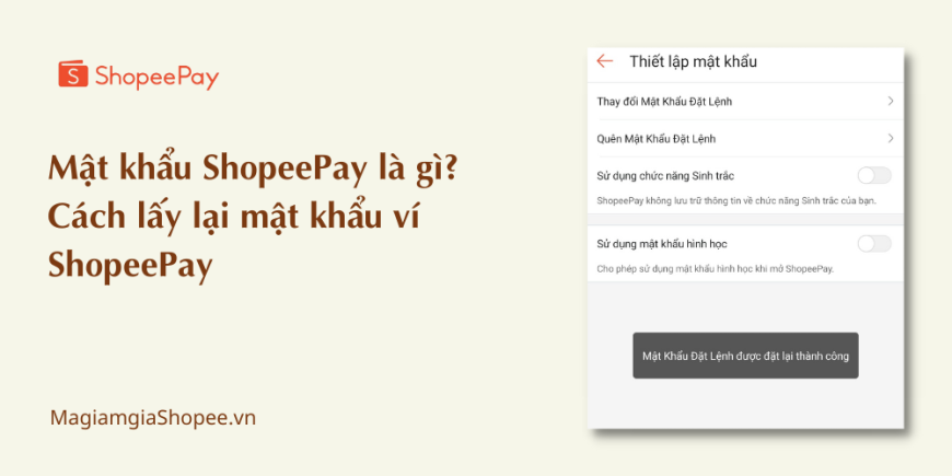 Ví dụ đặt mật khẩu Shopee - Hướng dẫn chi tiết