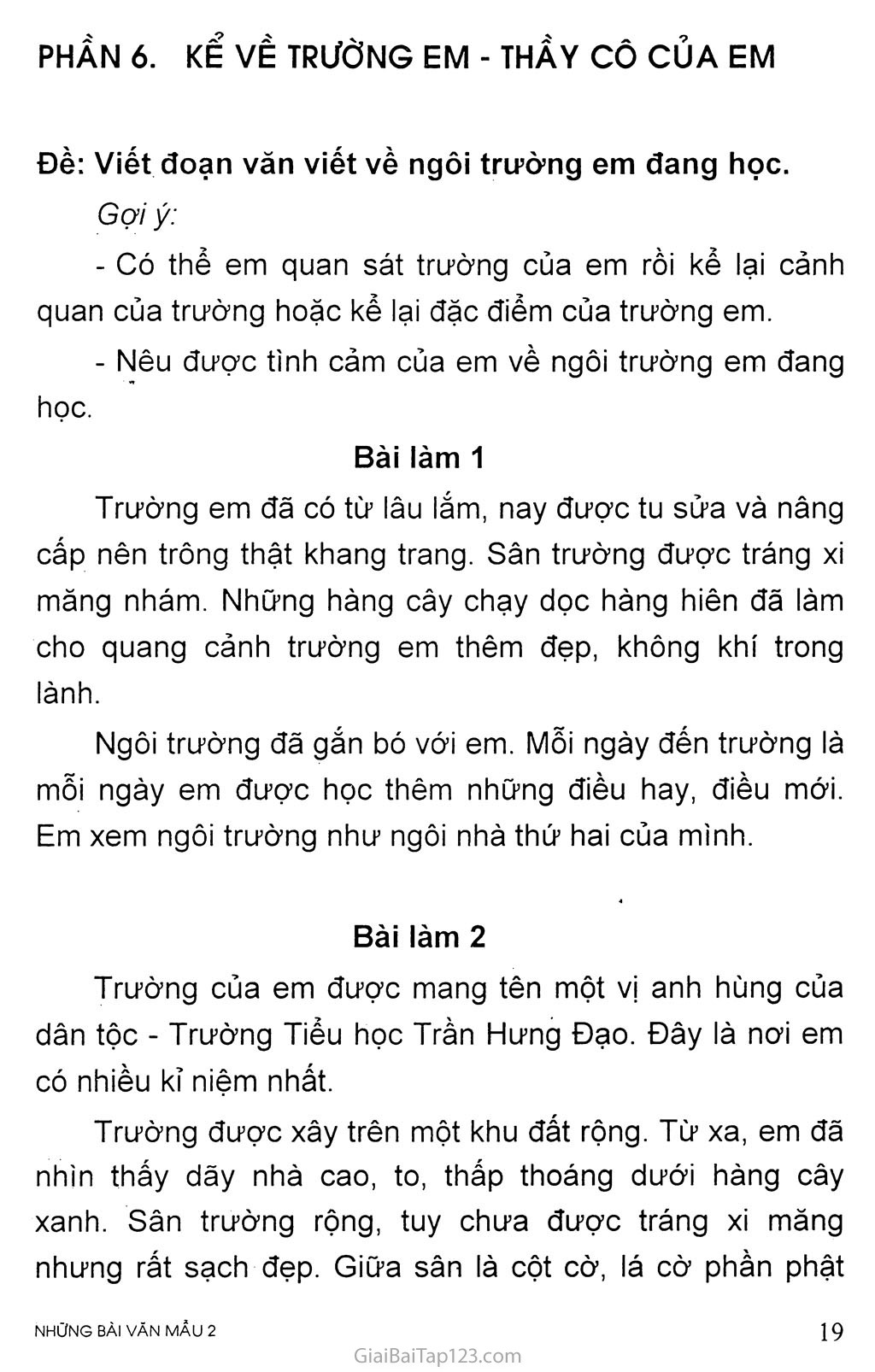 Viết đoạn văn giới thiệu về trường em lớp 8 Gallery 2