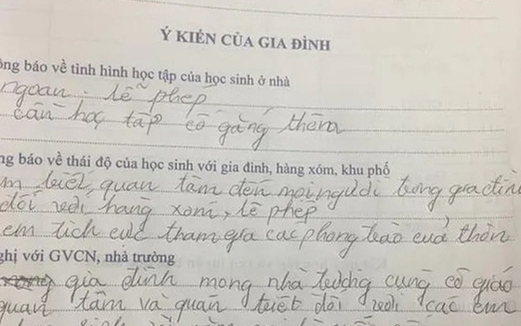 Mẫu Ý Kiến Của Phụ Huynh: Chia sẻ kinh nghiệm và góp ý xây dựng Gallery 2