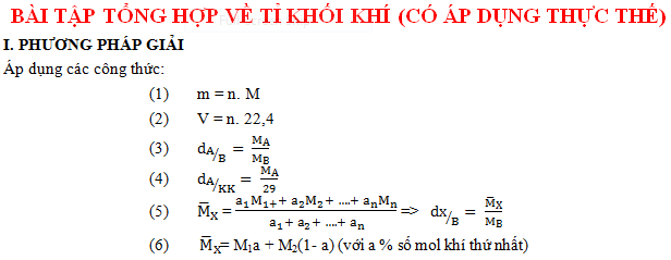 Cách Tính Tỉ Khối của Hỗn hợp Khí Gallery 2