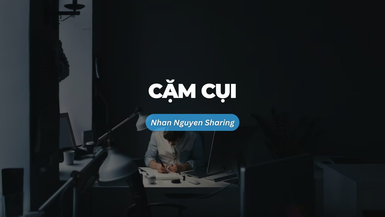 Cặm cụi là gì? Gallery 2