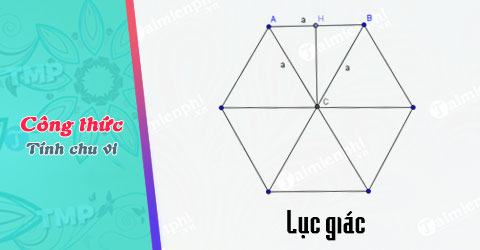 Chu vi và diện tích hình lục giác đều Gallery 2