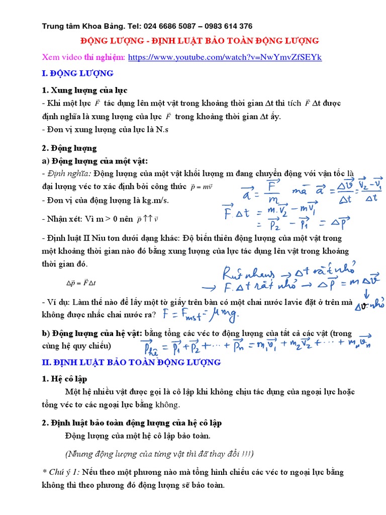 Độ Biến Thiên Động Lượng Bằng Gallery 2