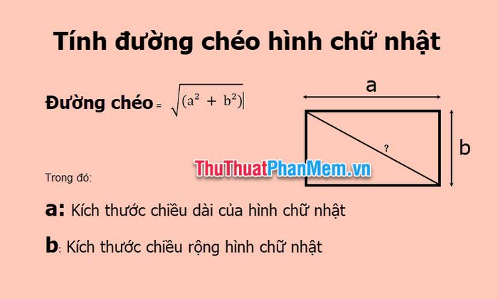 Đường Chéo Hình Chữ Nhật Bằng Bao Nhiêu? Gallery 2