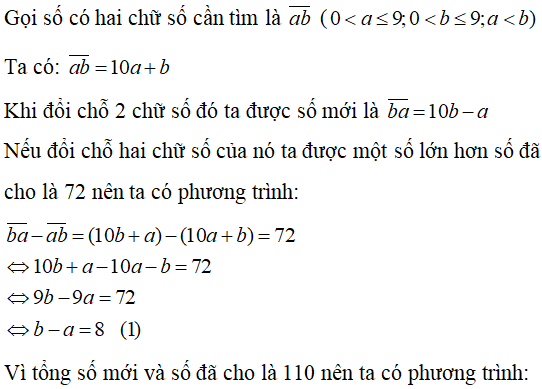 Giải Bài Toán Bằng Cách Lập Hệ Phương Trình Lớp 9 Gallery 2