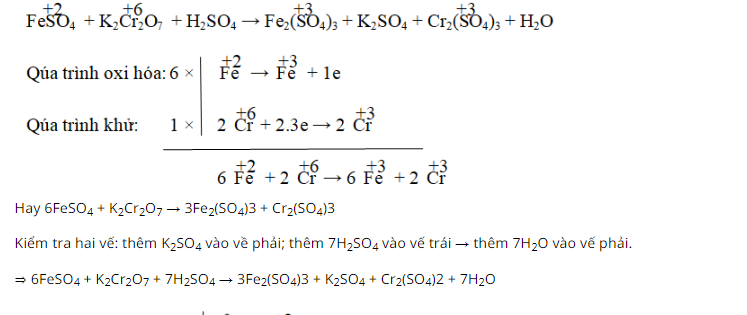 Lập Phương Trình Phản Ứng Oxi Hóa Khử Theo Phương Pháp Thăng Bằng Electron Gallery 2