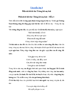 Phân tích trong lời mẹ hát Gallery 2