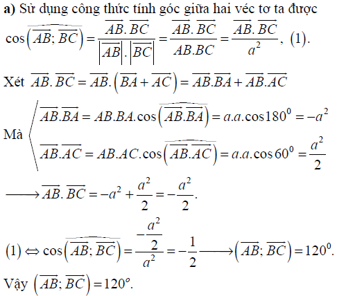 Tính Góc Giữa 2 Vecto trong OXYZ Gallery 2