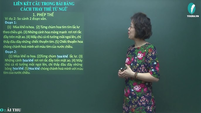 Ví dụ phép thế trong văn học