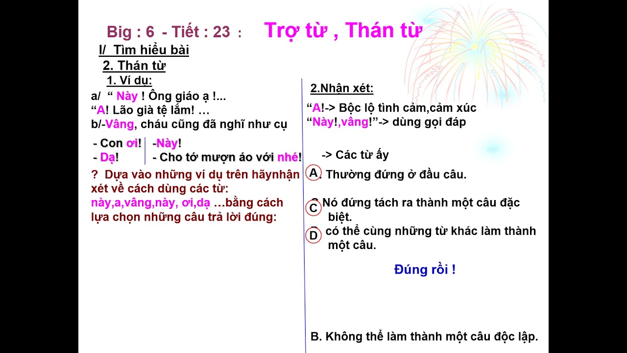 Thán Từ Ví Dụ: Hướng Dẫn Chi Tiết và Bài Tập Thực Hành Gallery 2