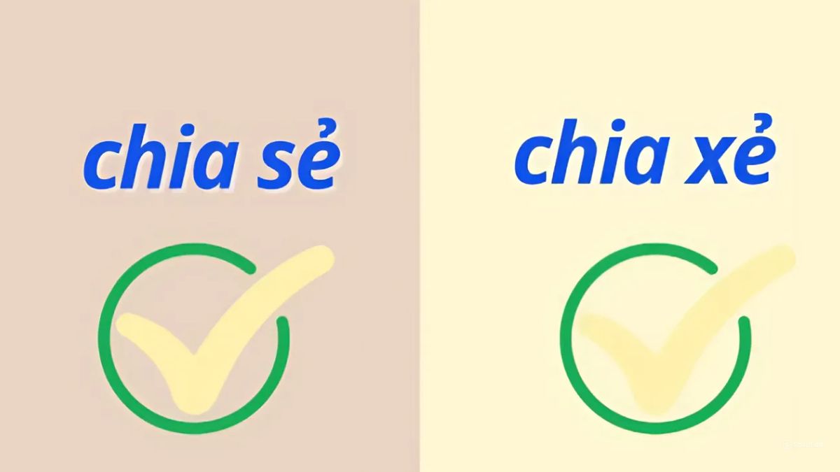 Chia sẻ hay Chia xẻ? Gallery 2