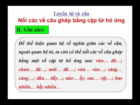 Cặp từ hô ứng là gì? Gallery 2
