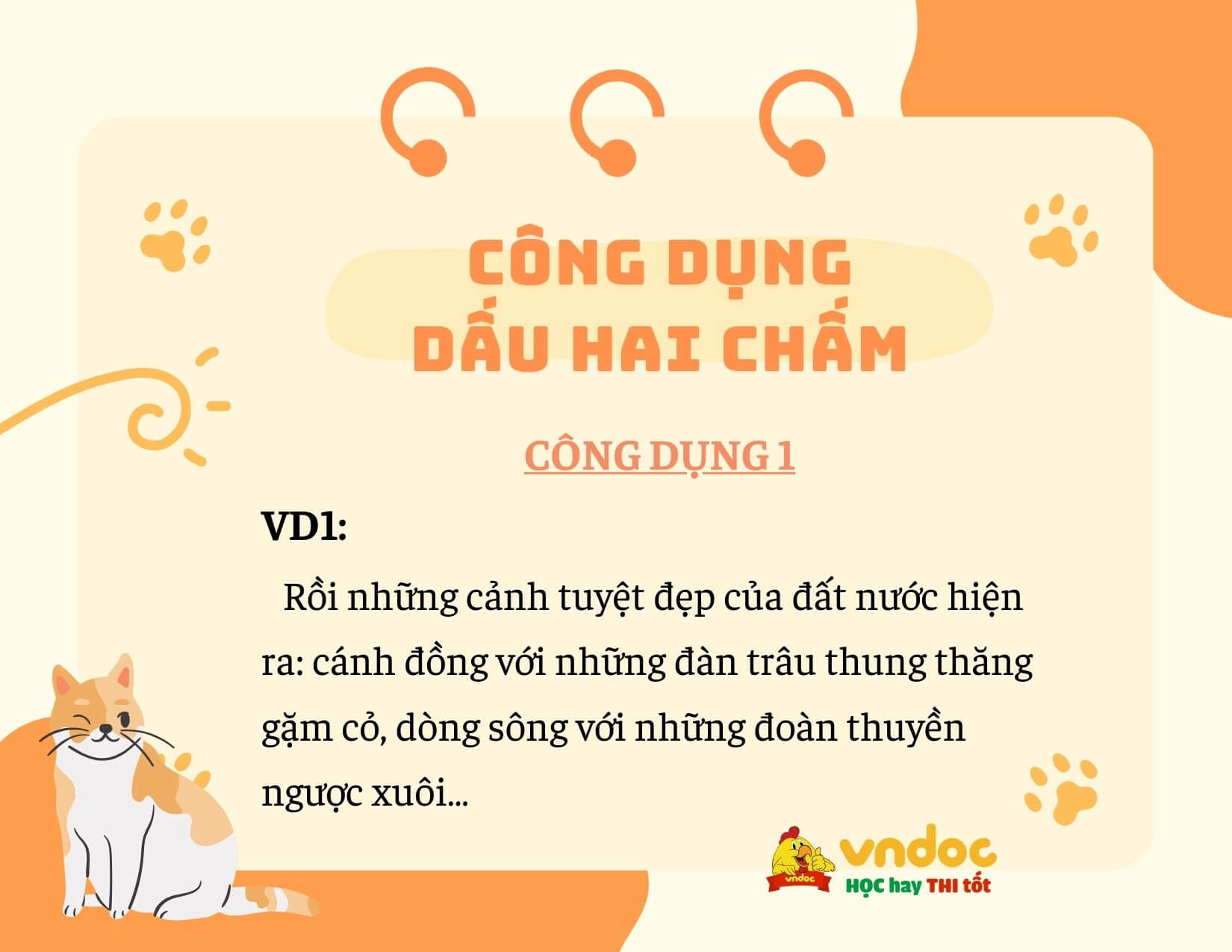 Ví dụ về dấu hai chấm dùng để giải thích Gallery 2
