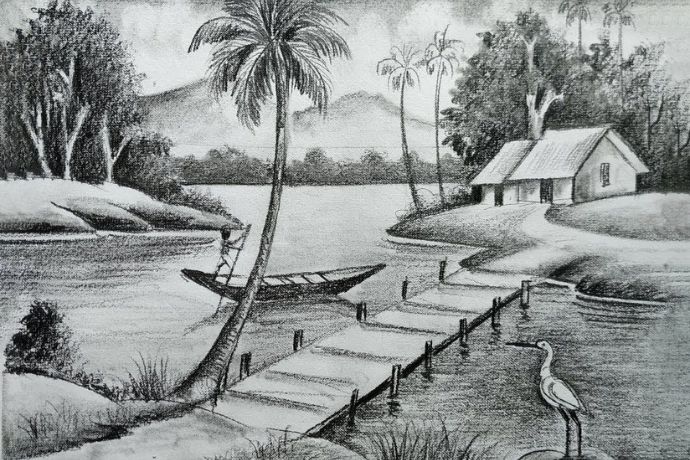 Hình Vẽ Đẹp Bằng Bút Chì: Kỹ Thuật Và Ví Dụ Tuyệt Vời Gallery 2